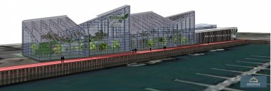 foto Botanical glasshouse EdenParks in development plan Fleetwood, UK