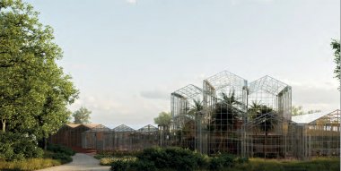 foto 3.216m2 project voor Botanische Tuin Göteborg