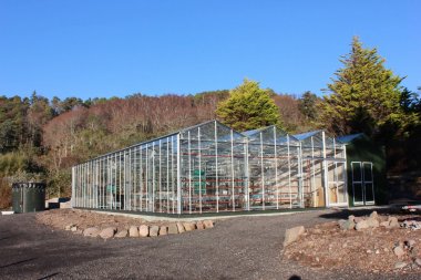 foto Opening Plant Propagation and greenhouse facilities at famous garden Inverewe