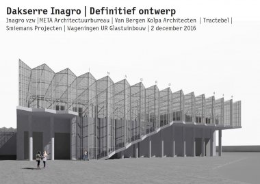 foto Progress Inagro Glasshouse on roof of auction